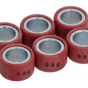 Rodillos contrapesos variador 6 unidades de 20x12 mm, 9,9 g