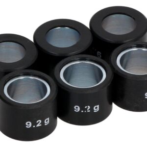 Rodillos contrapesos variador 6 unidades de 20x15 mm, 9,0 g