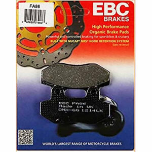 Pastillas de Freno Moto EBC FA086 Honda NSR 50 S 1989-1993