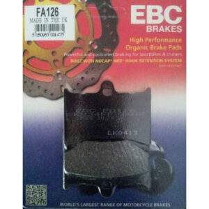 Pastillas de Freno Moto EBC FA126 Aprilia AF1-125 REPLICA 1989-1991
