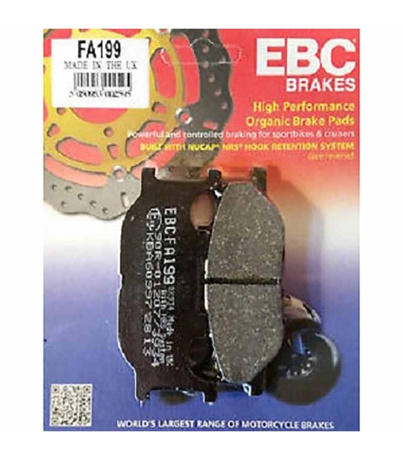 Pastillas de Freno Moto EBC FA199 Yamaha Moto FZ6 2004-2006