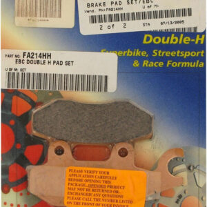 Pastillas de Freno Moto Sinterizadas EBC FA214HH Triumph TIGER 900 1993-1998