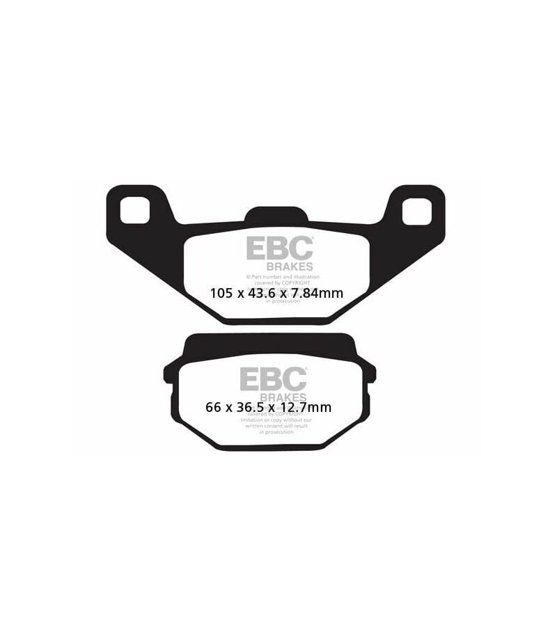 Pastillas de Freno Moto EBC FA297 Sym HUSKY 125 1996-2005