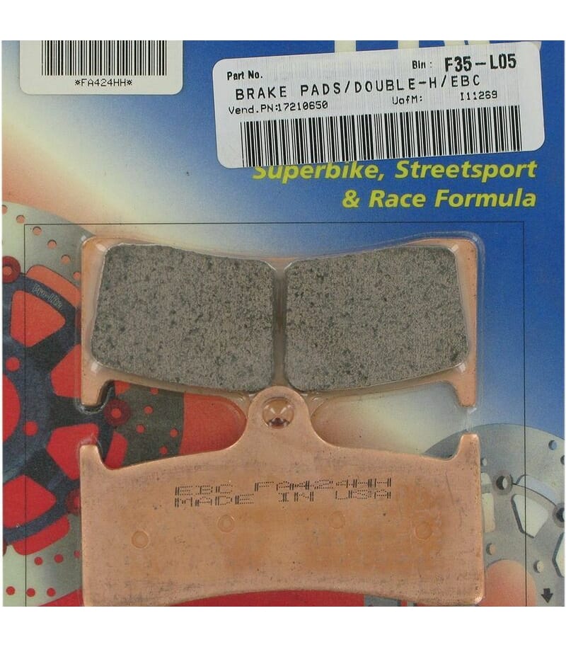Pastillas de Freno Moto Sinterizadas EBC FA424HH Kawasaki Zx-7rr NINJA 1996-1999