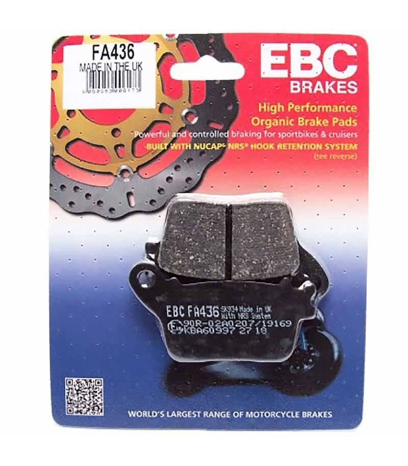 Pastillas de Freno Moto EBC FA436 Honda CB 600 F HORNET 2005-2006