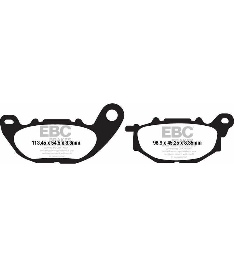 Pastillas de Freno Moto EBC FA663 Yamaha Mt-03 (euro 4) 2016-2019