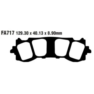 PASTILLAS EBC HONDA GL1800 18-