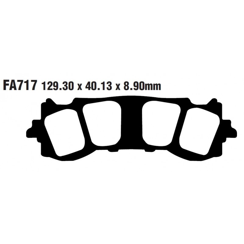 PASTILLAS EBC HONDA GL1800 18-