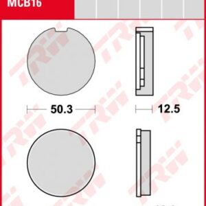 Pastillas De Freno Trw Suzuki Gt 73- Kawaz 900