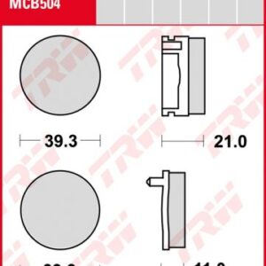 Pastillas De Freno Trw Honda Polaris-Honda