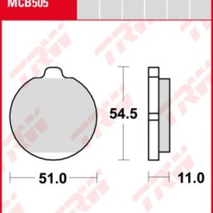 Pastillas De Freno Trw Kawa Z1000/1300 79-82 Ant.Fa62