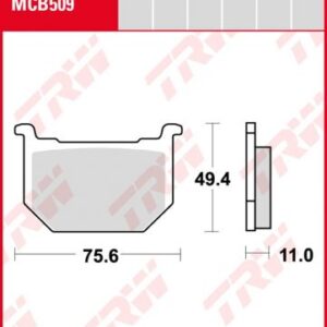Pastillas De Freno Trw Suzuki Gn 250Gsx 400 80-