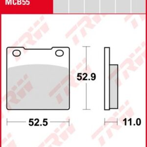 Pastillas De Freno Trw Honda Cb 250/400/650750