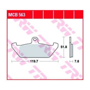 Pastillas de Freno Trw Cagiva Elefant 650husquarna