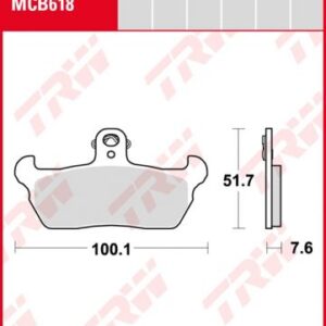 Pastillas De Freno Trw Aprilia-Cagivagilera-Yamaha
