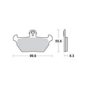 Pastillas de Freno Sinterizadas TRW MCB621SV BMW Moto K 1 1989-1993