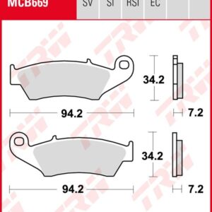 Pastillas De Freno Trw Sinter
