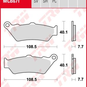 Pastillas De Freno Trw Sinter
