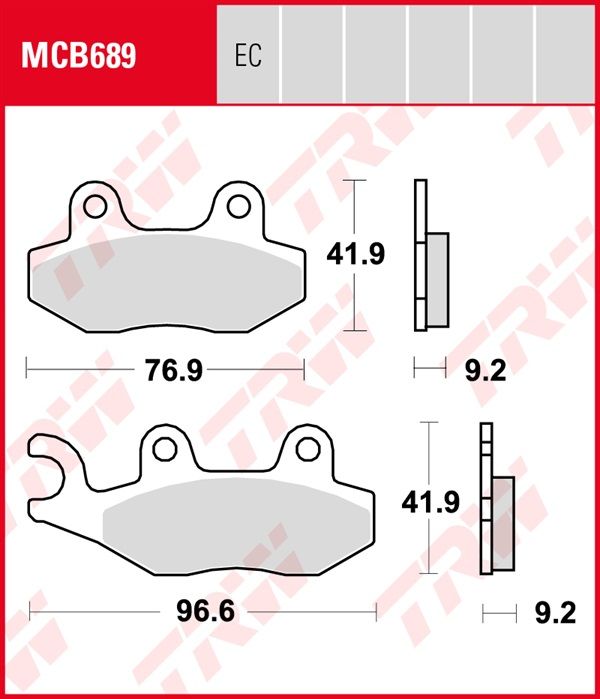 Pastillas De Freno Trw Scooter