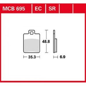 Pastillas De Freno Trw Sfa Hh Zip Rst/Spant.