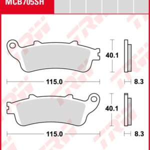 Pastillas De Freno Trw Sinter