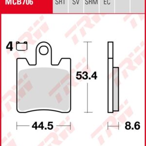 Pastillas De Freno Trw Sinter