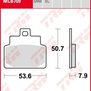 Pastillas De Freno Trw ScooterSinterizada