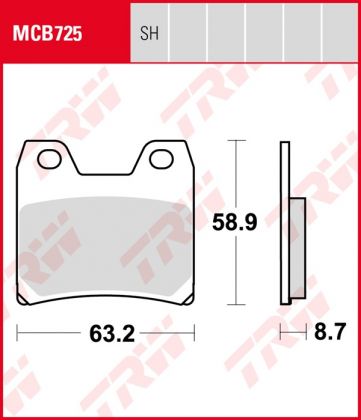 Pastillas De Freno Trw Yamaha Fzs1000 Fazerpost.