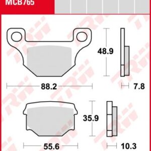 Pastillas De Freno Trw Suzuki Gs125