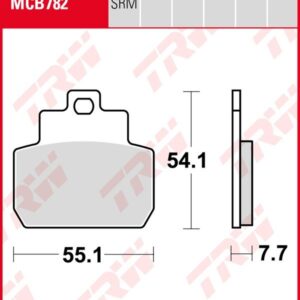 Pastillas De Freno Trw ScooterSinterizada