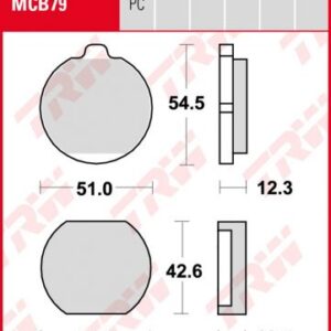 Pastillas De Freno Trw Kawa Z650/1000 77-