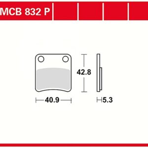 Pastillas de freno de parada