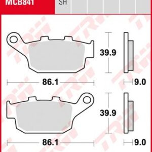 Pastillas De Freno Trw Honda Cbr/Cb 650Fpost 14-