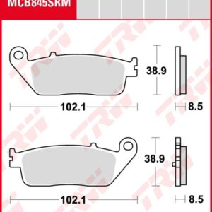 Pastillas De Freno Trw ScooterSinterizada