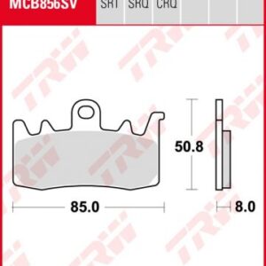 Pastillas De Freno Trw Sinter Aprilia Caponord1200 / Mv Agusta...