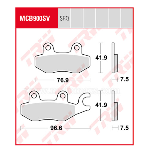 PASTILLAS DE FRENO TRW SINTER KAWA NINJA250R NINJA400G Z400