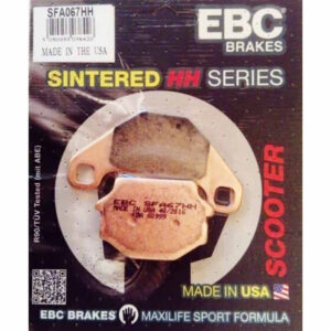 Pastillas de Freno Scooter Sinterizadas EBC SFA067HH Sym JET V 125 Desde 2012