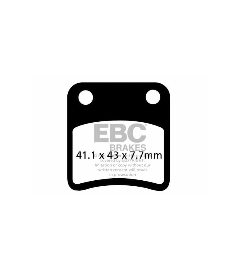 Pastillas de Freno Scooter EBC SFA257 Sym ORBIT II 125 Desde 2010