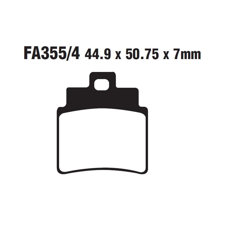 PASTILLAS SP SYM JOYMAX250/300 ANT. KYMCO GRAND DINK 250 ANT.