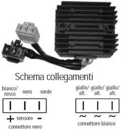 Regulador SUN HONDA SH125/150 I 05-12 - Imagen 2