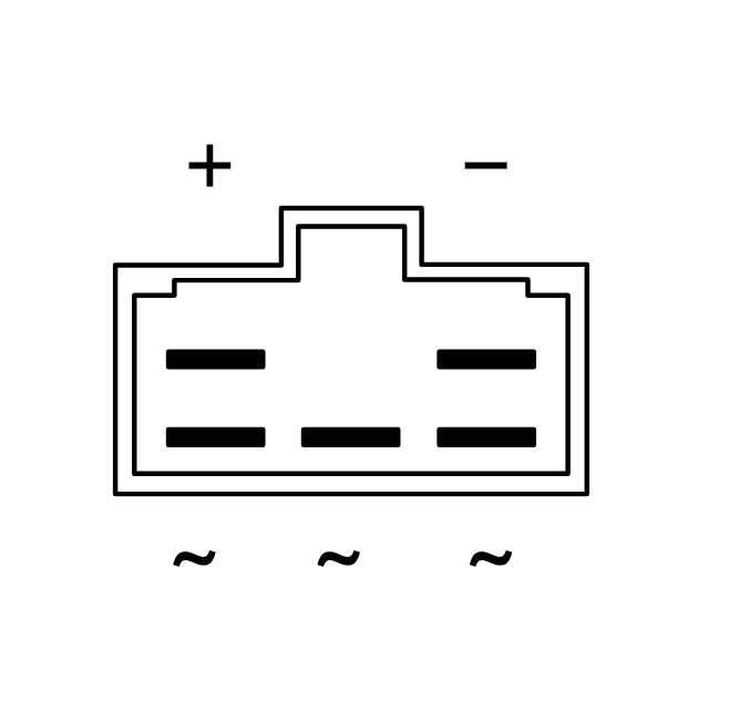Regulador MINARELLI YAMAHA XP T-MAX 500 04-07 - Imagen 2