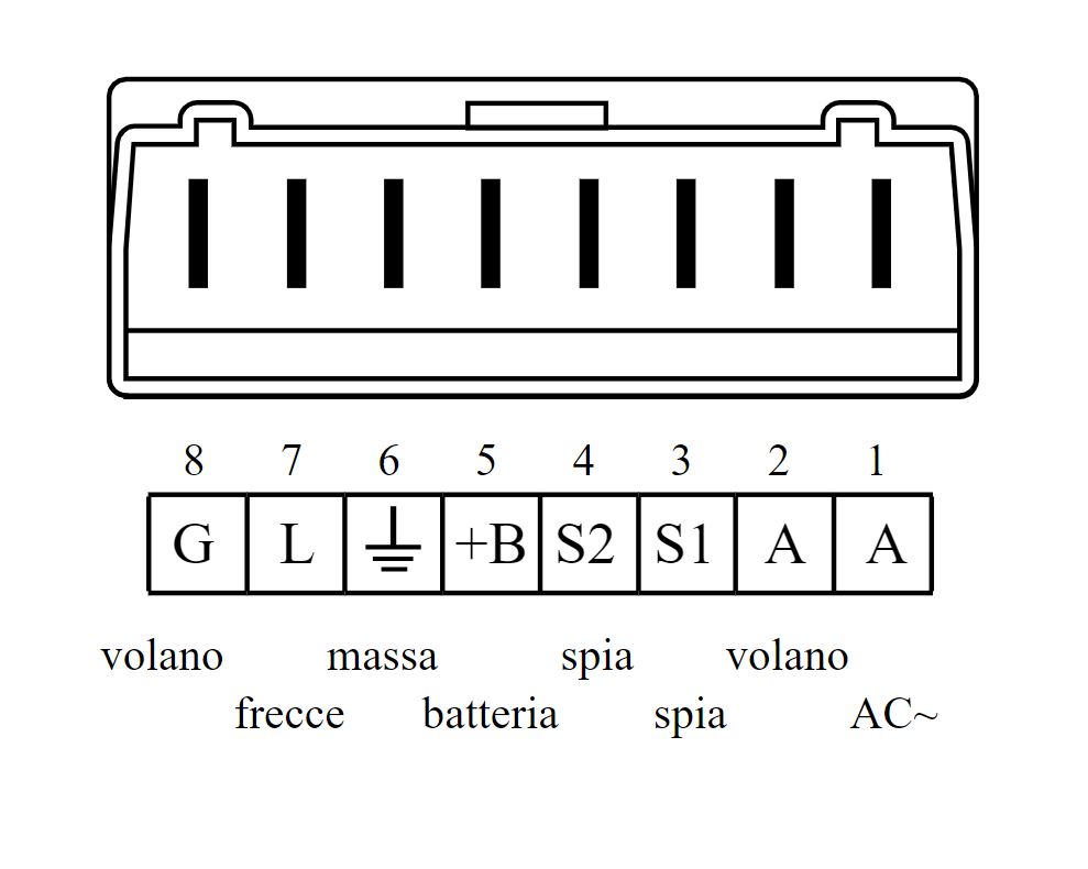 Regulador PIAGGIO MOT.50/125 NO LEADER LIBERTY,NRG,VESPAET4 - Imagen 2