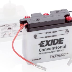 6N4B-2A Batería moto EXIDE