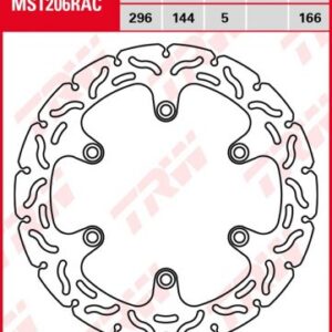 Disco de freno fijo RACING TRW