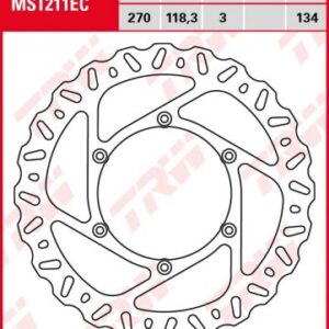 Disco de freno fijo OFF ROAD TRW