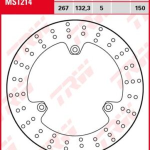 Disco de freno fijo TRW