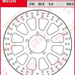 Disco de freno fijo TRW