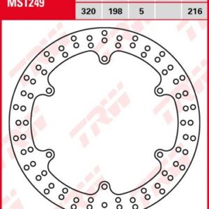 Disco de freno fijo TRW