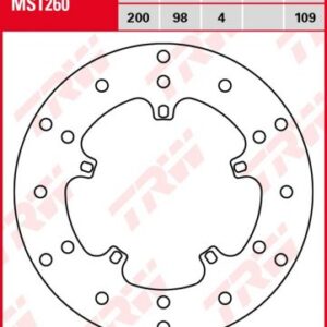 Disco de freno fijo TRW