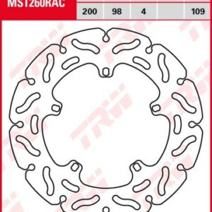 Disco de freno fijo RACING TRW